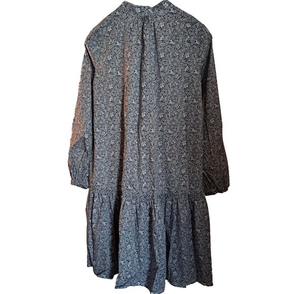 SCOTCH & SODA dress Sz SMALL long sleeves  ORGANIC COTTON light SUMMER BOHO CHIC - Picture 7 of 13